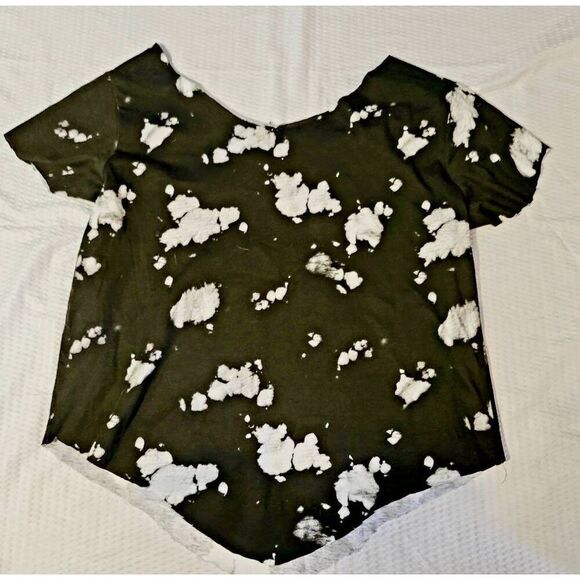 Repurposed upcycled reworked Pennywise David Bowie top OOAK medium Halloween - Picture 5 of 7